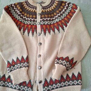 1970's Vintage Norwegian Wool Sweater